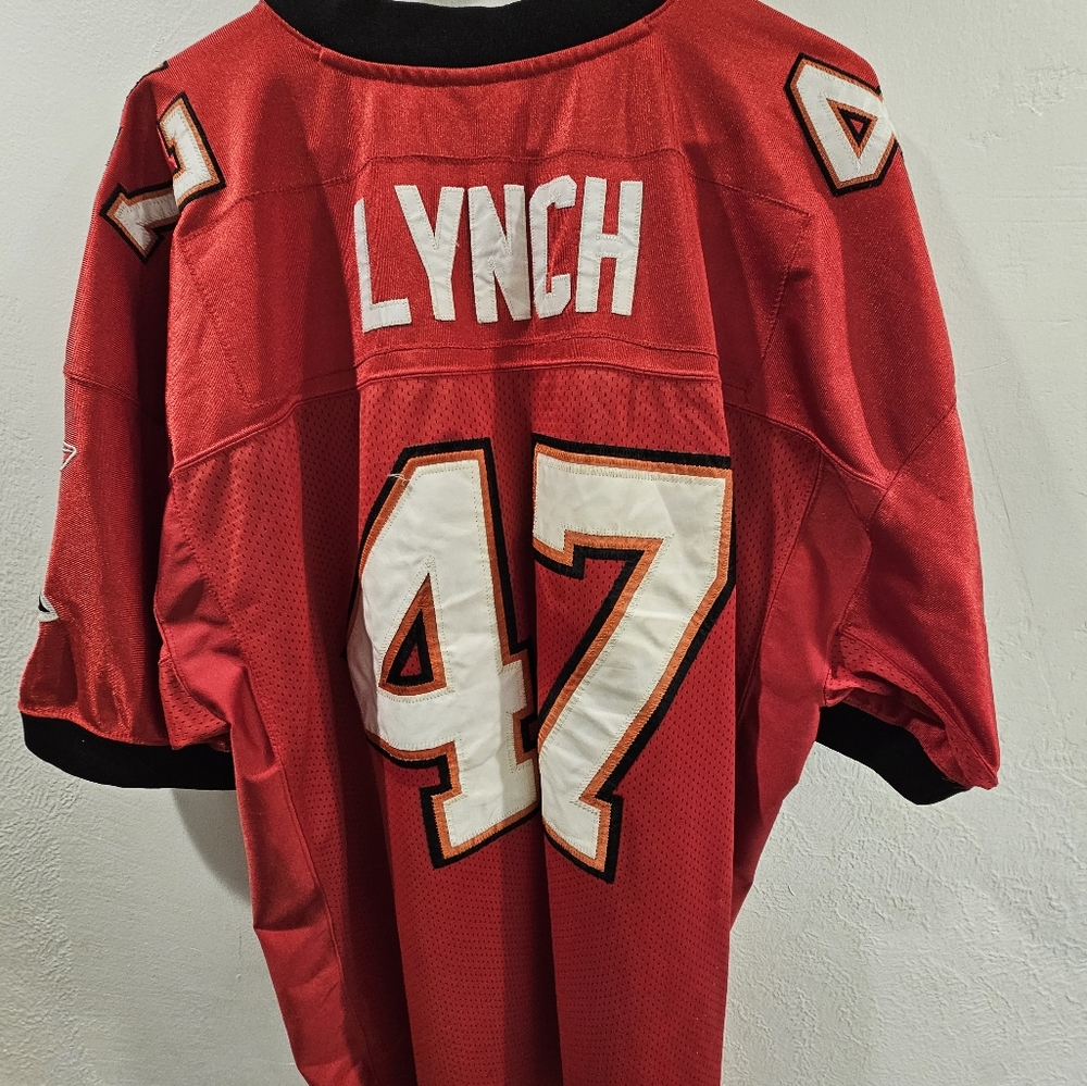 John Lynch Tampa Bay Bucs Jersey from Reebok. All stiched numbers with a size 54